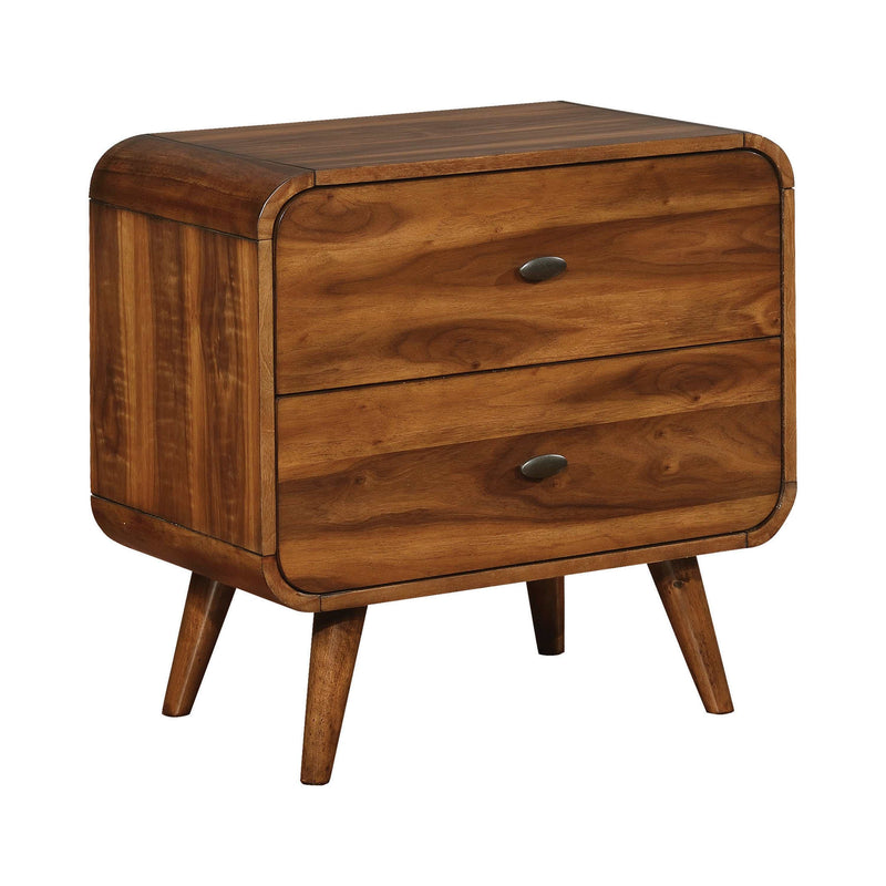 Robyn - Dark Walnut - Nightstand - Ornate Home