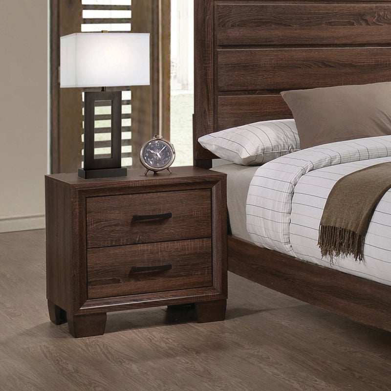 Brandon - Warm Brown - Nightstand - Ornate Home