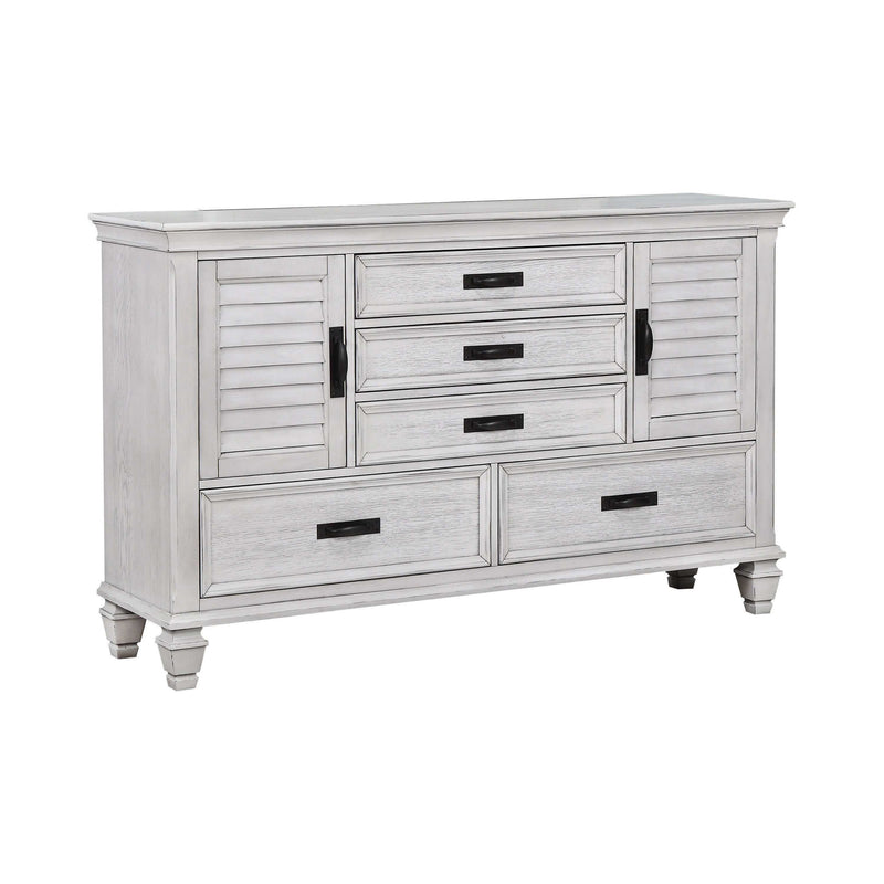 Franco - Antique White - Dresser - Ornate Home