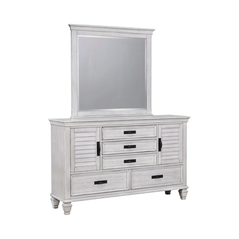 Franco - Antique White - Dresser - Ornate Home