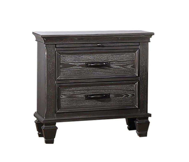 Franco - Weathered Sage - Nightstand - Ornate Home