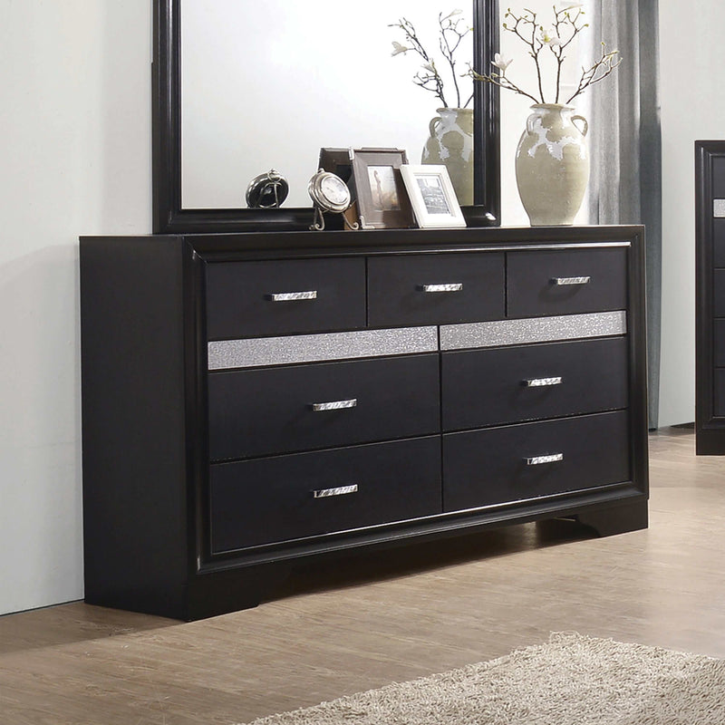 Miranda - Black - Dresser - Ornate Home