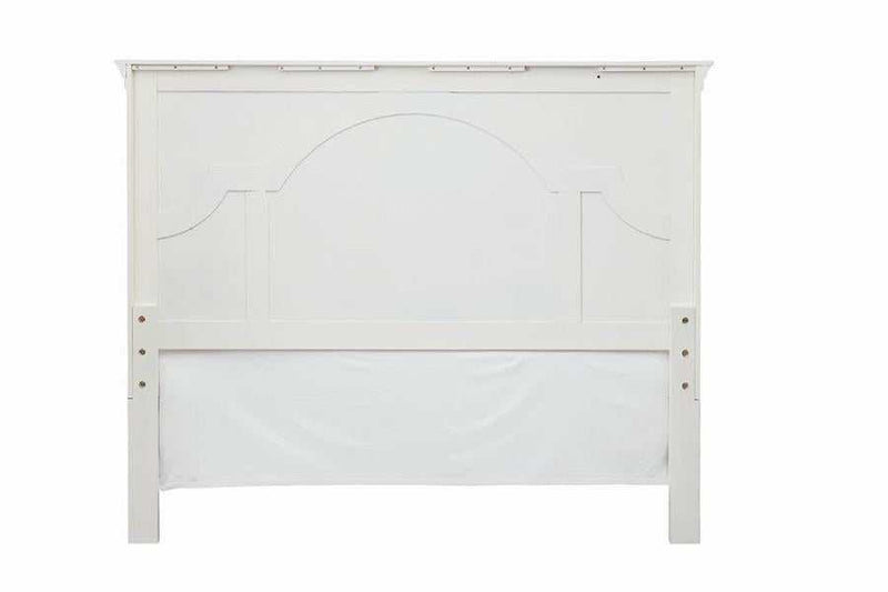 Celeste - Vintage White - Eastern King Bed - Ornate Home