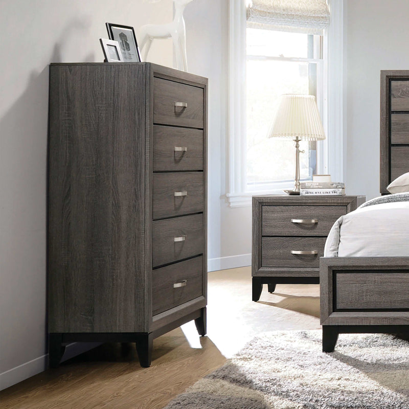 Watson - Grey Oak - Chest - Ornate Home