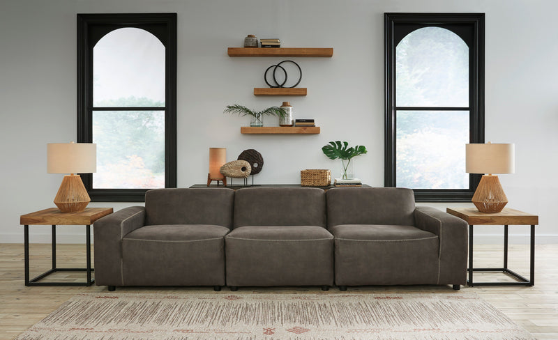 Allena Gunmetal Modular Sectional Units - Create your own Style