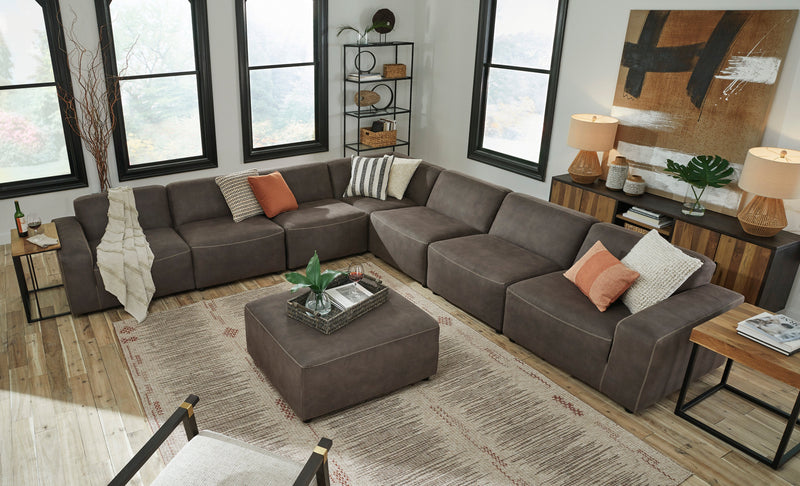 Allena Gunmetal Modular Sectional Units - Create your own Style