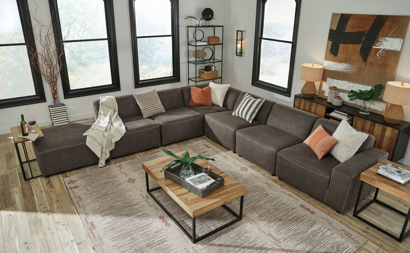 Allena Gunmetal Modular Sectional Units - Create your own Style