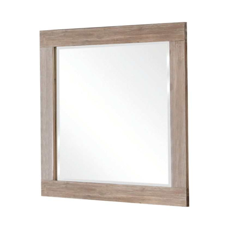 Marlow - Rough Sawn Multi - Rectangular Mirror - Ornate Home