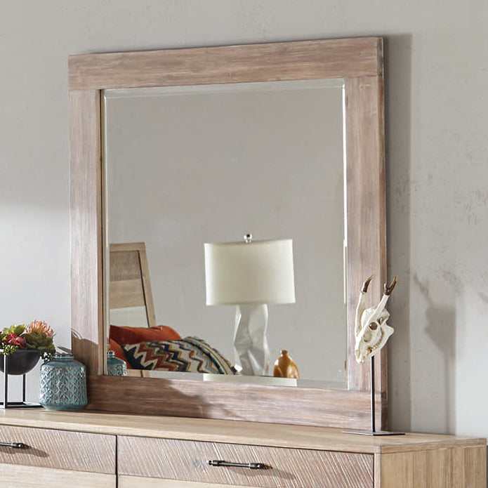 Marlow - Rough Sawn Multi - Rectangular Mirror - Ornate Home