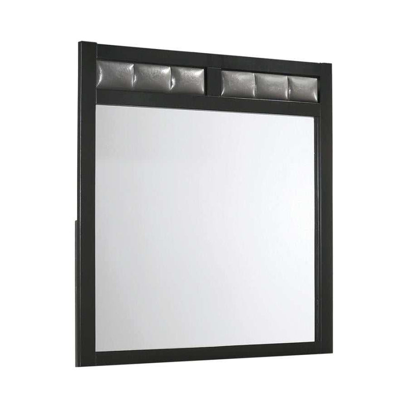 Carlton - Black - Rectangular Mirror - Ornate Home