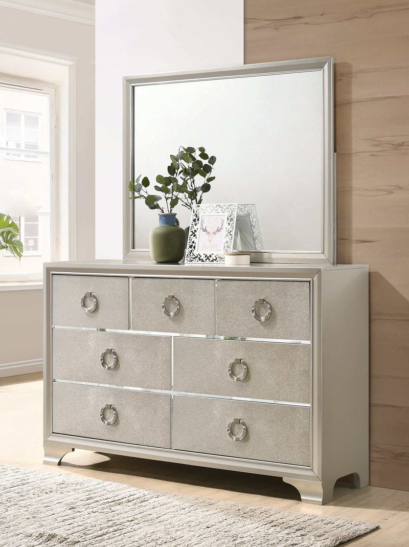 Salford - Metallic Sterling - Dresser - Ornate Home