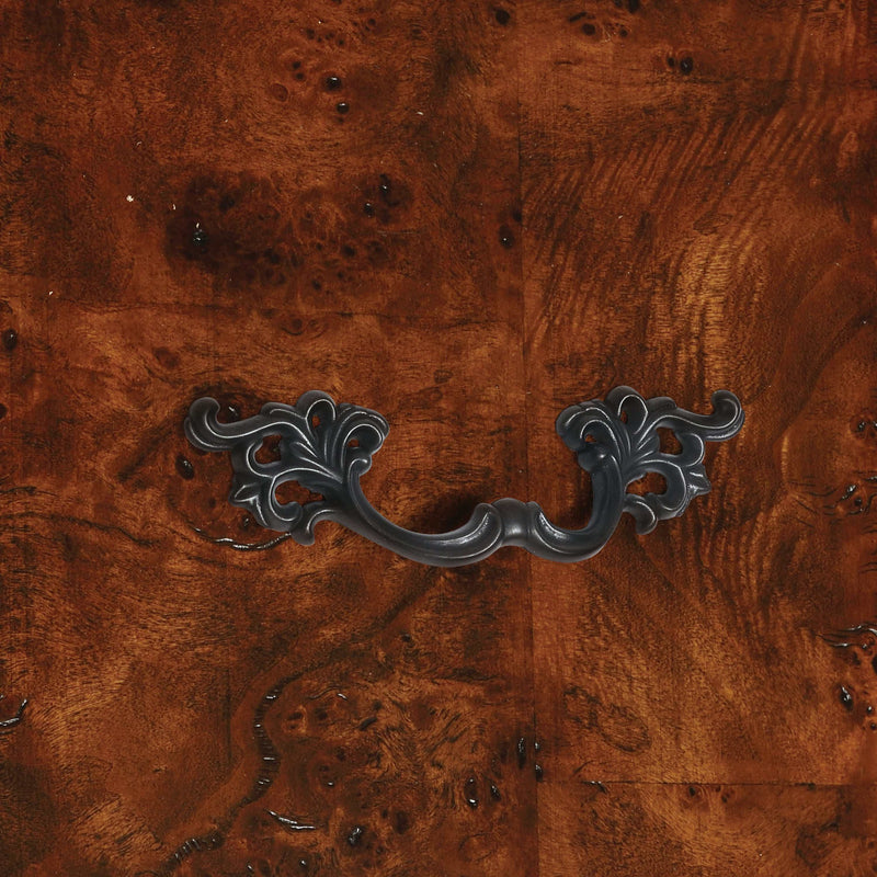 Exeter - Dark Burl & Dark Brown - Queen Bed - Ornate Home