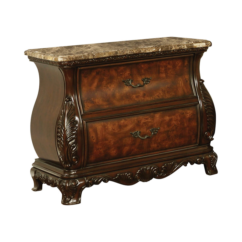 Exeter - Dark Burl - Nightstand - Ornate Home