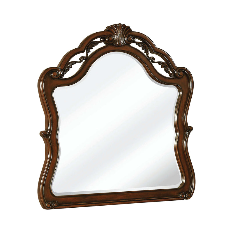 Exeter - Dark Burl - Dresser Mirror - Ornate Home