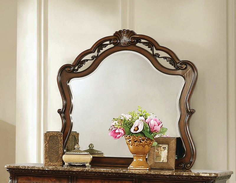 Exeter - Dark Burl - Dresser Mirror - Ornate Home