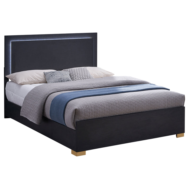 Marceline Black Eastern King Bed