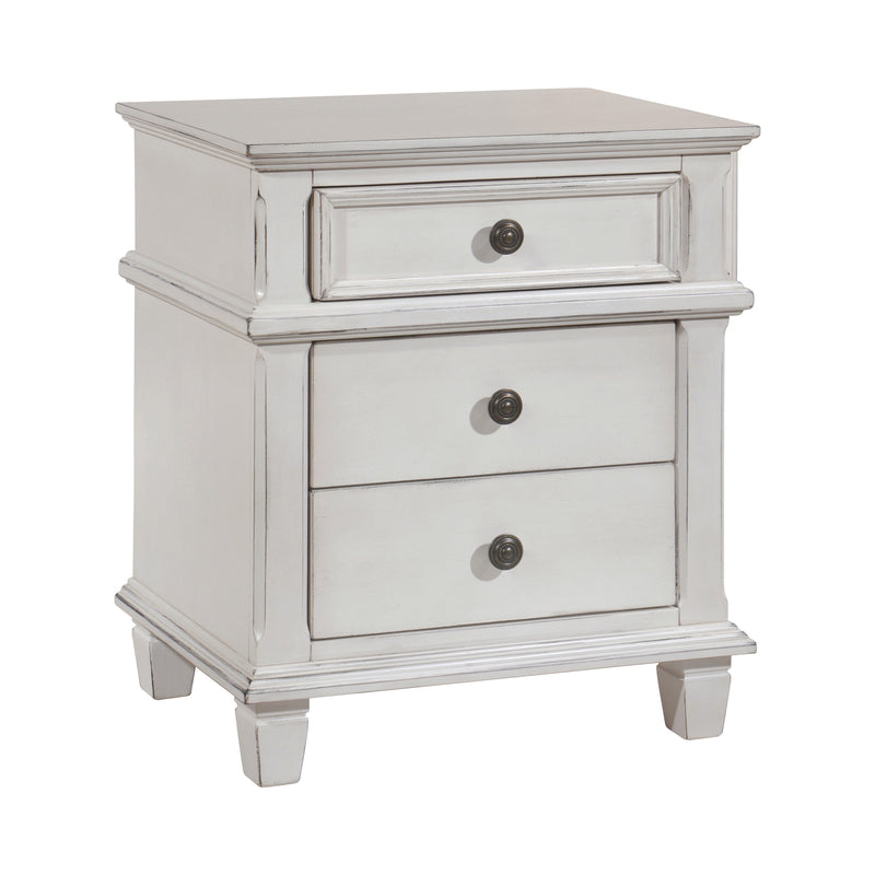 Carolina - Antique White - Nightstand - Ornate Home