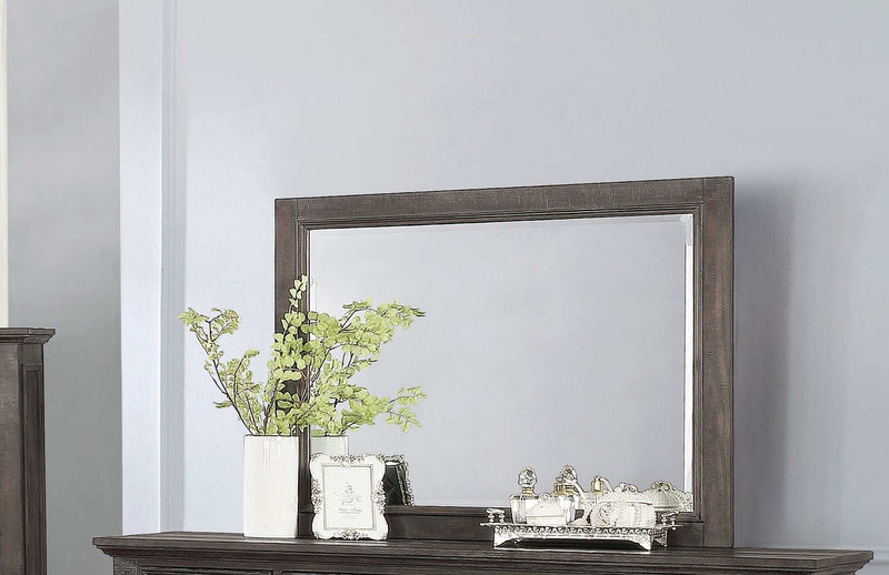 Atascadero - Weathered Carbon - Rectangular Mirror - Ornate Home