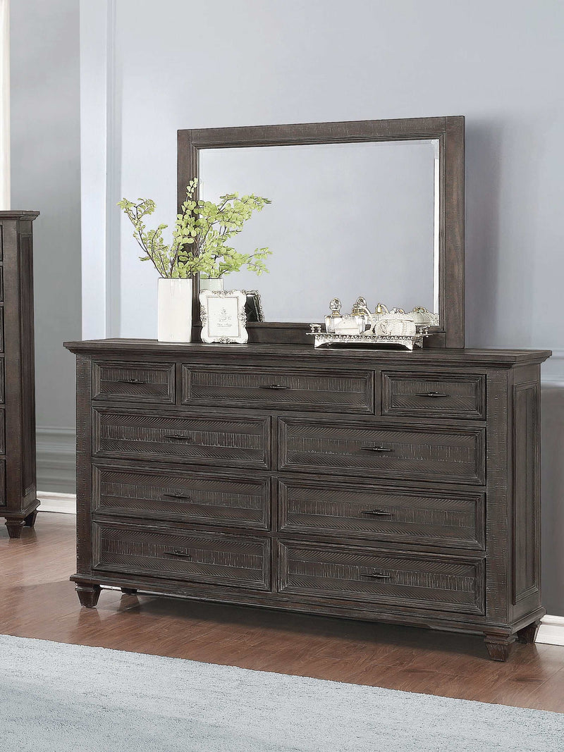 Atascadero - Weathered Carbon - Dresser - Ornate Home