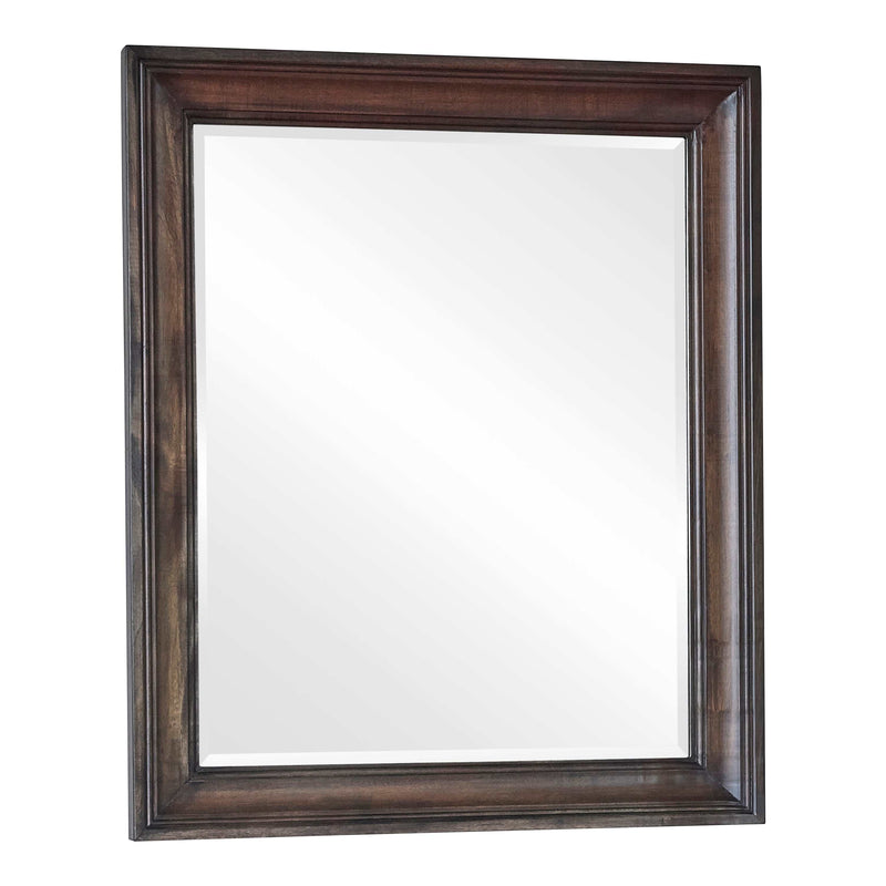 Avenue - Weathered Burnished Brown - Rectangle Vanity Mirror - Ornate Home