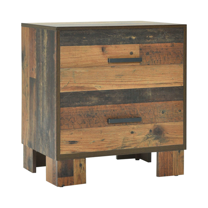 Sidney - Rustic Pine - Nightstand - Ornate Home