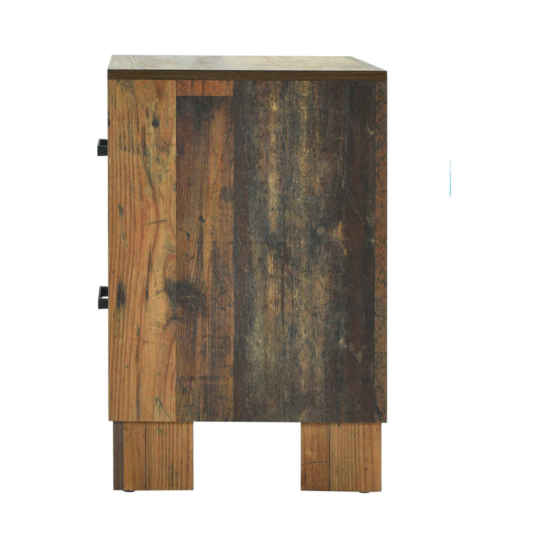 Sidney - Rustic Pine - Nightstand - Ornate Home