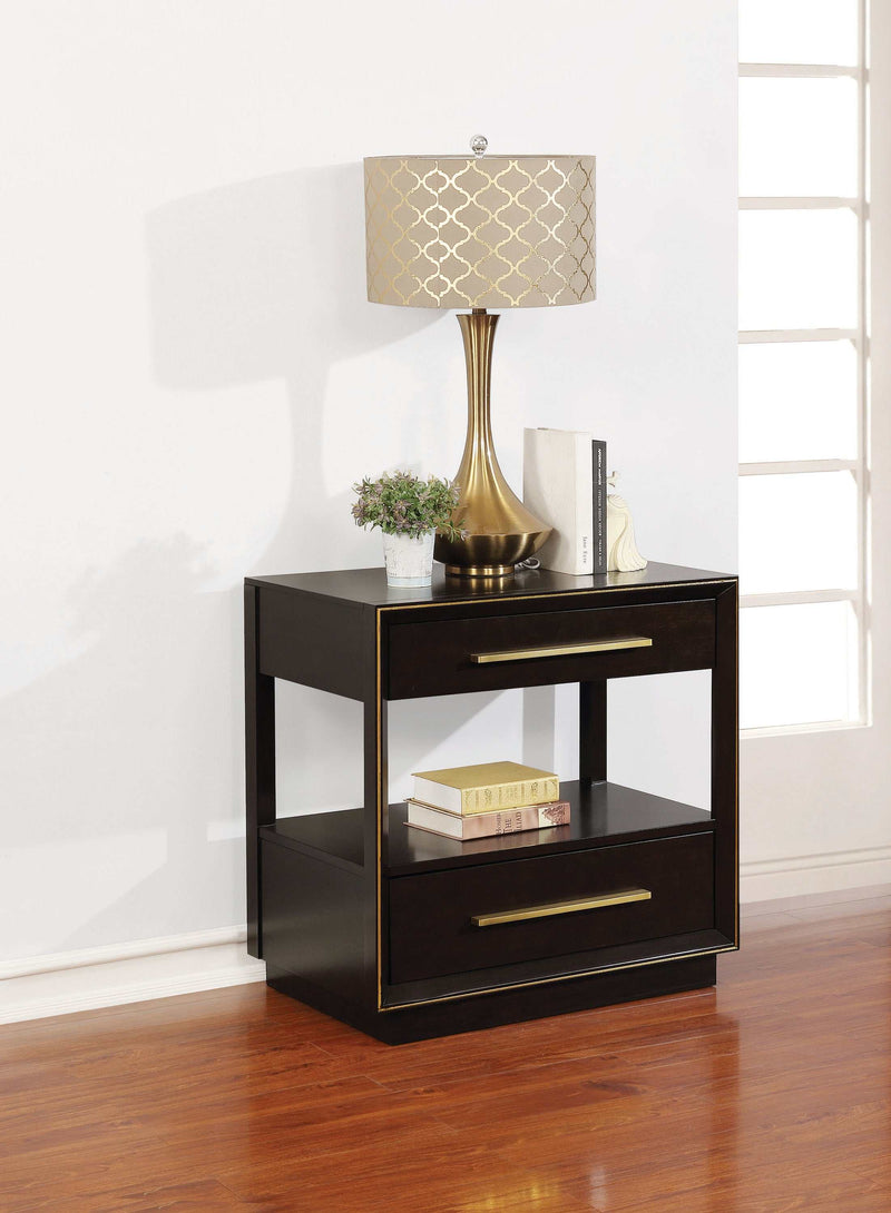 Durango - Smoked Peppercorn - Nightstand - Ornate Home