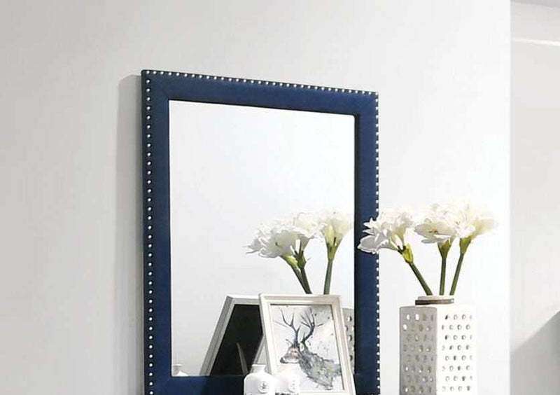 Melody - Pacific Blue - Dresser Mirror - Ornate Home