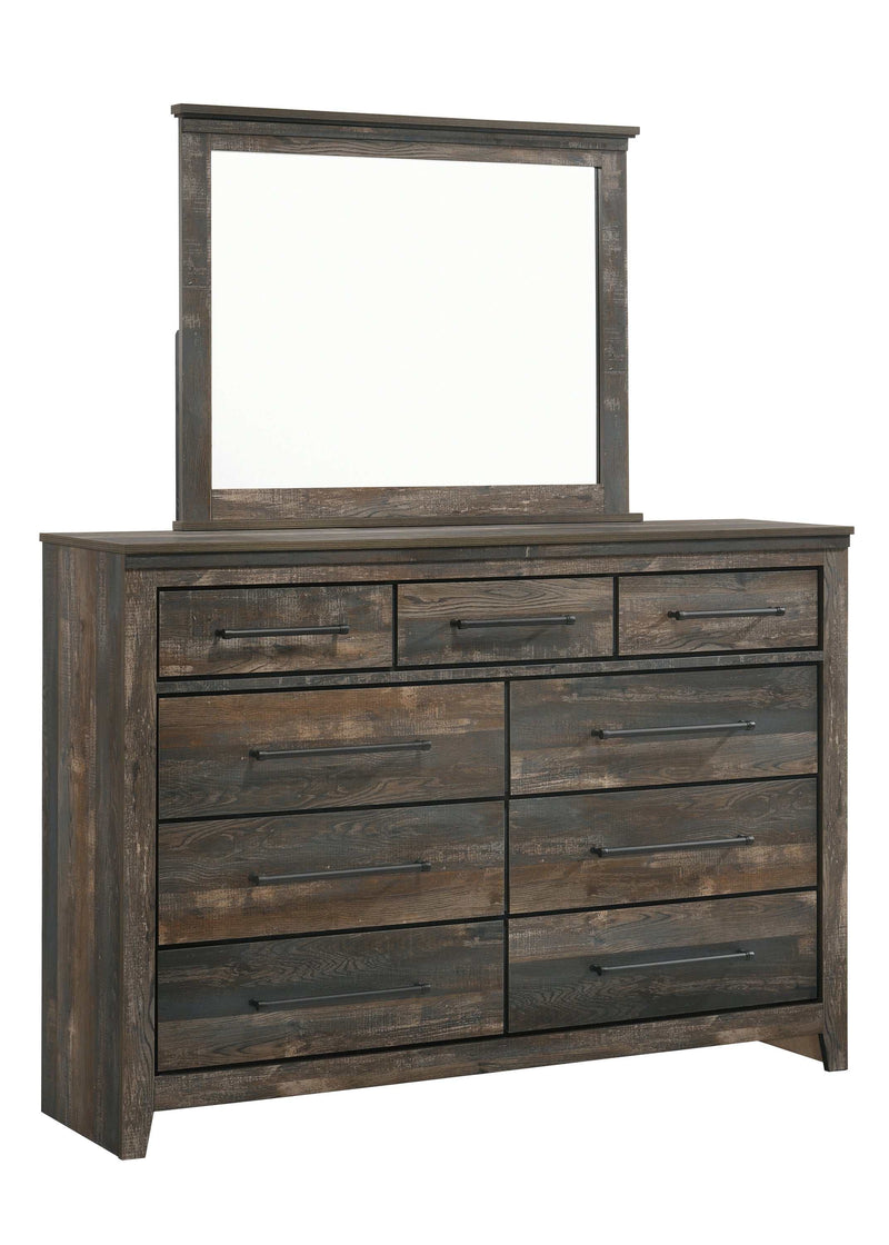 Ridgedale - Weathered Dark Brown - Dresser - Ornate Home