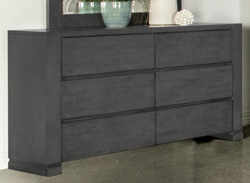 Lorenzo Dark Grey Dresser