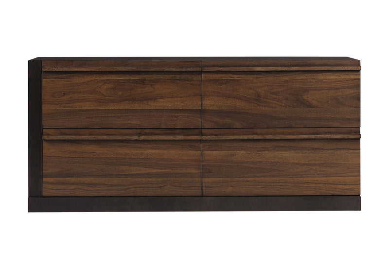 Azalia Black & Walnut Dresser