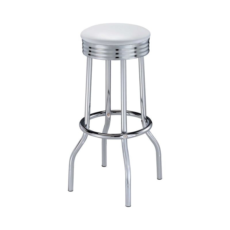 Cleveland - Chrome - Bar Stool (Set Of 2) - Ornate Home