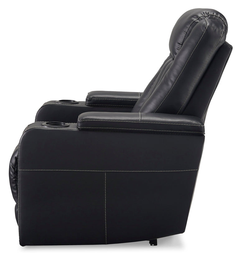 Center Point Black Recliner