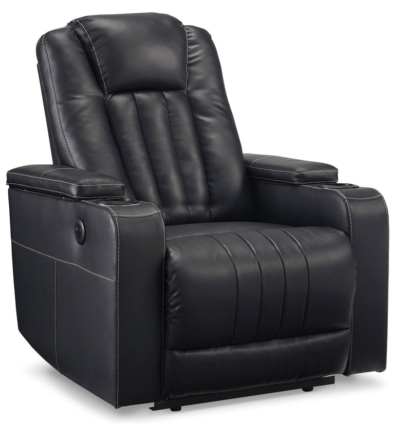 Center Point Black Recliner