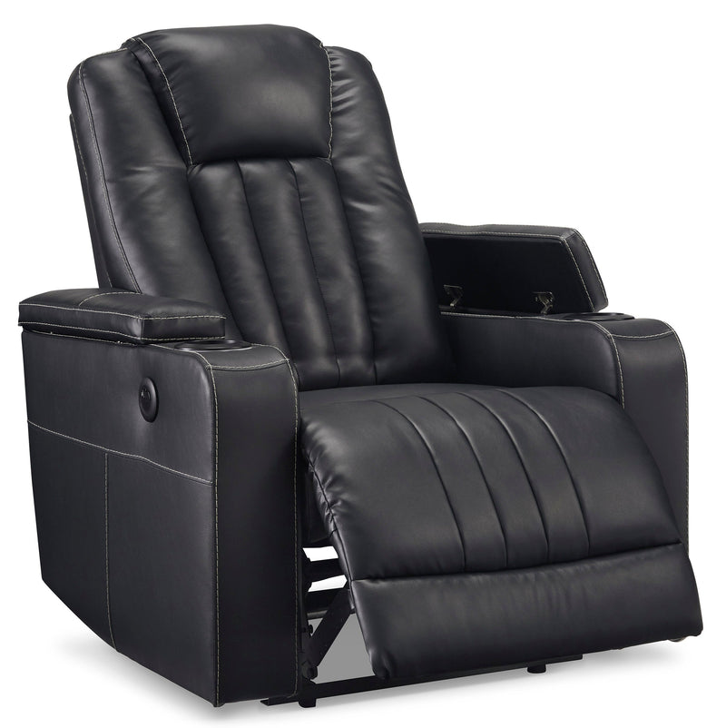 Center Point Black Recliner