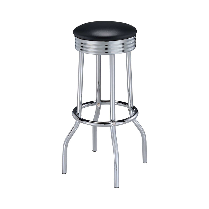 Cleveland - Chrome - Bar Stool (Set Of 2) - Ornate Home