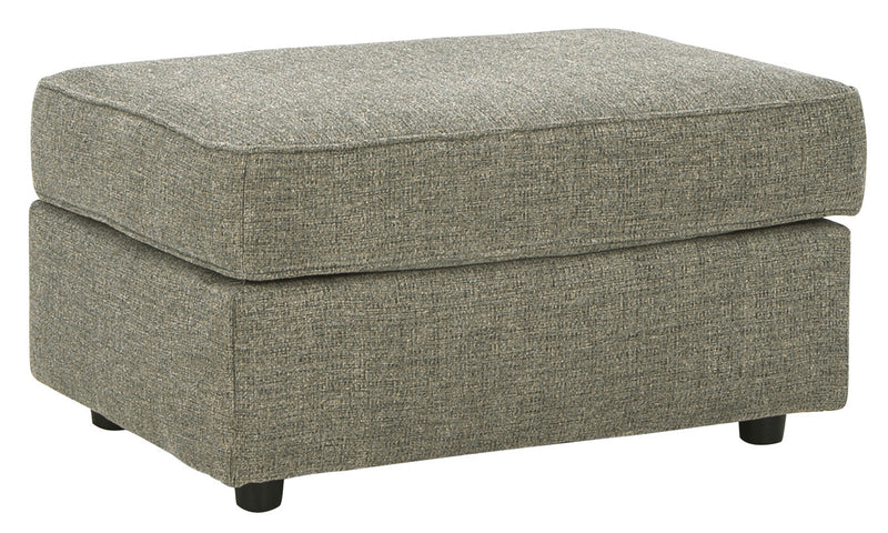 Cascilla Pewter Ottoman