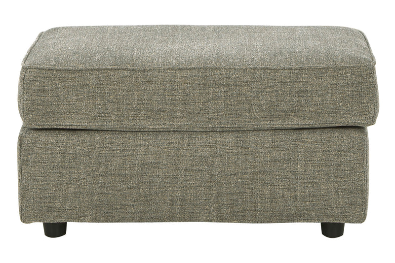 Cascilla Pewter Ottoman