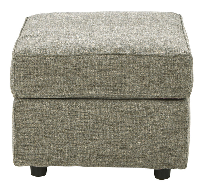 Cascilla Pewter Ottoman