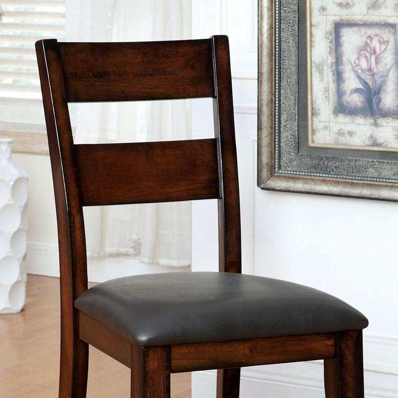 Dickinson I - Dark Cherry - Dining Side Chair (Set of 2) - Ornate Home