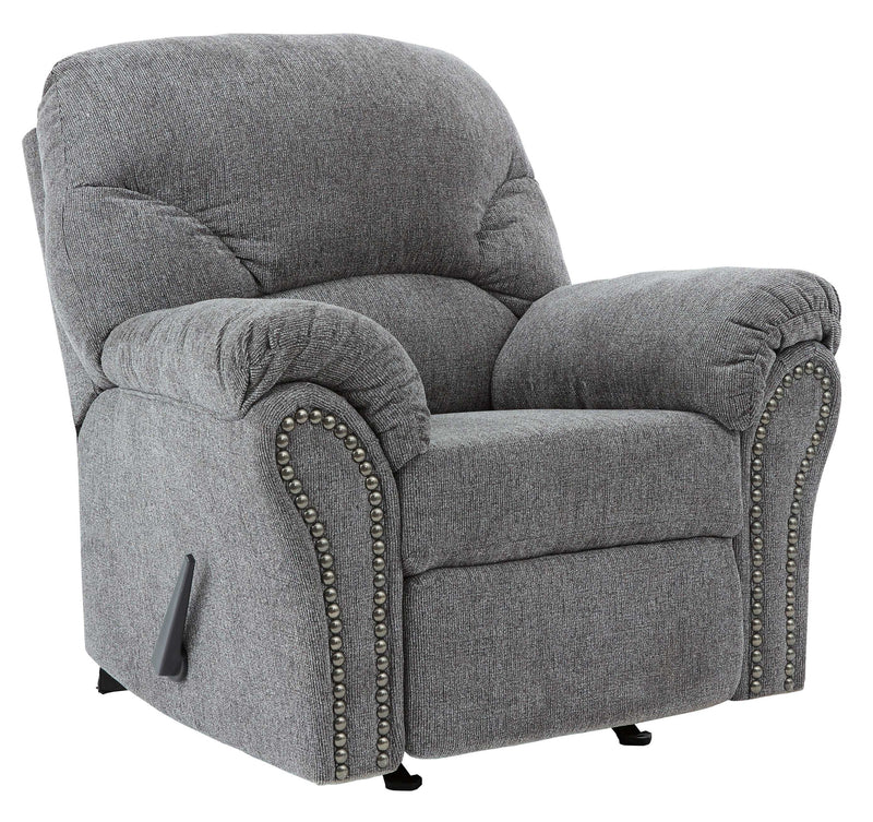 Allmaxx - Pewter - Rocker Recliner - Ornate Home