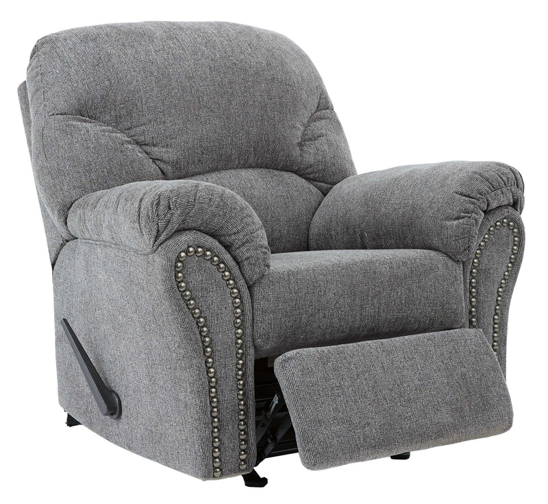 Allmaxx - Pewter - Rocker Recliner - Ornate Home