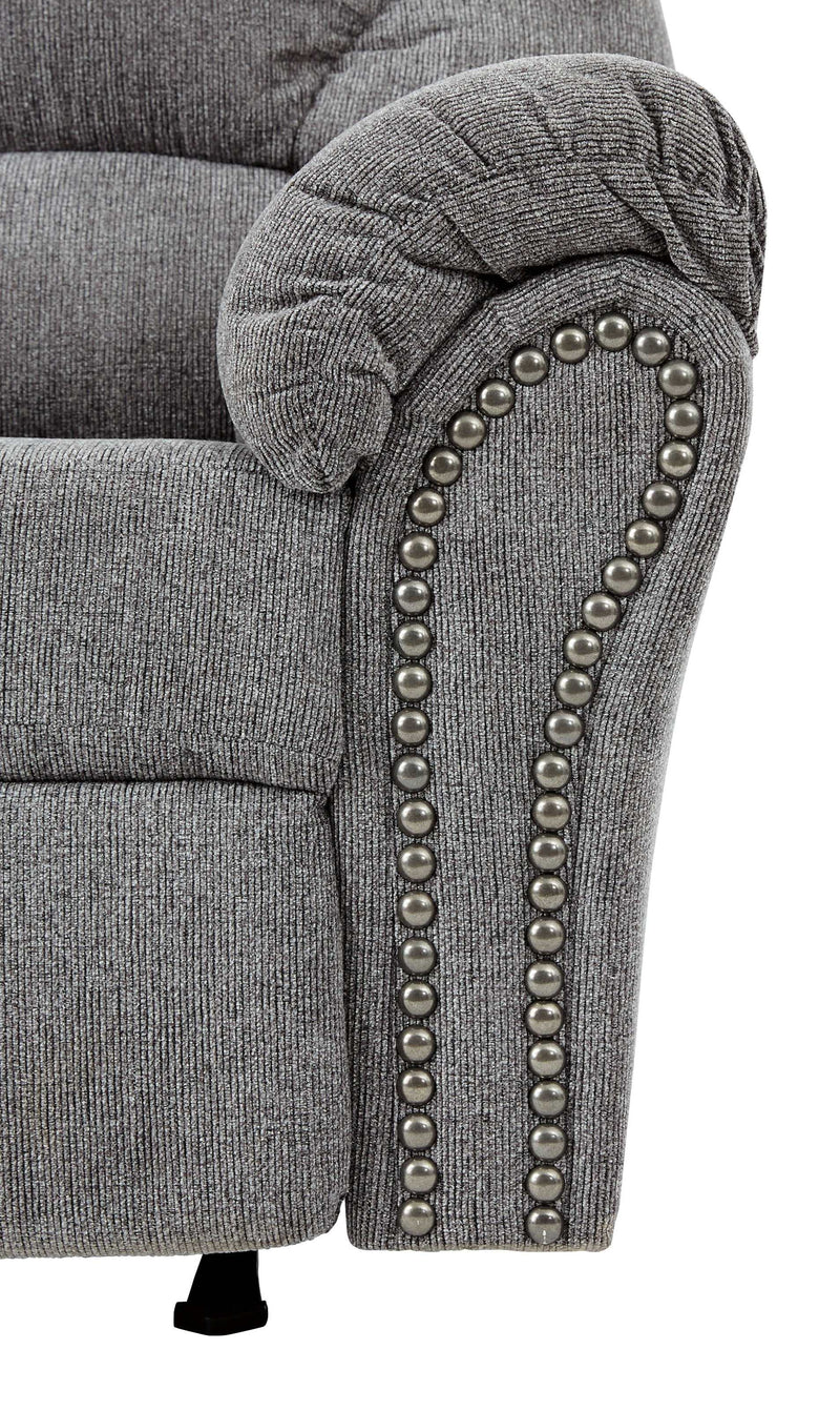 Allmaxx - Pewter - Rocker Recliner - Ornate Home