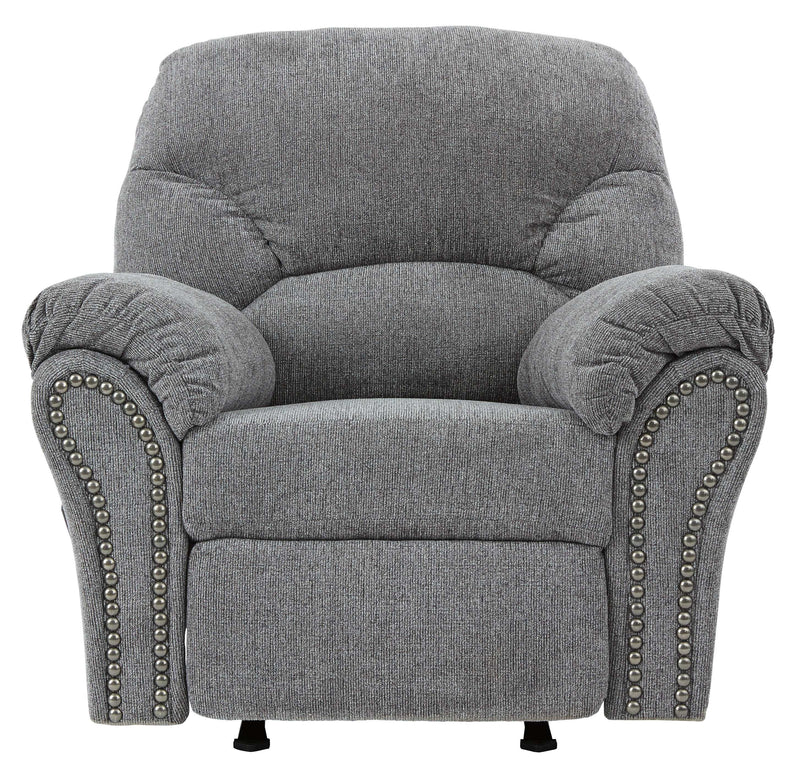 Allmaxx - Pewter - Rocker Recliner - Ornate Home