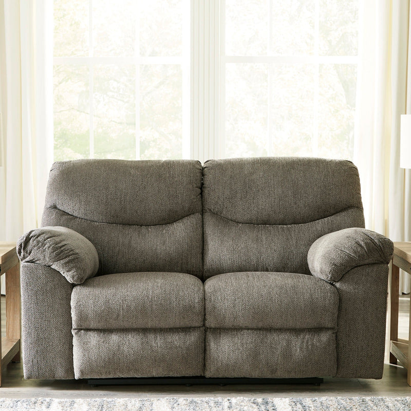 Alphons Manual Reclining Sofa & Loveseat Set