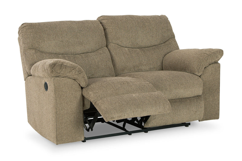 Alphons Manual Reclining Sofa & Loveseat Set