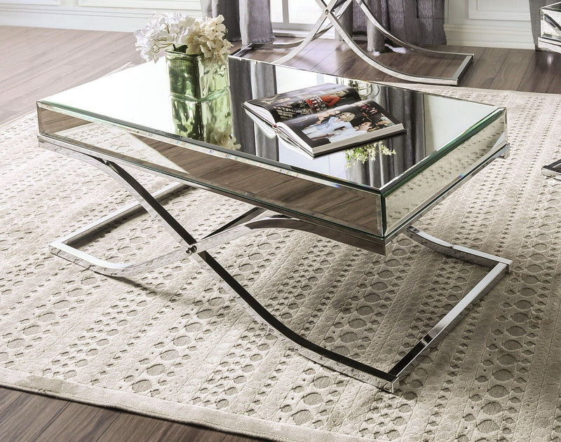 Sundance Chrome Coffee Table