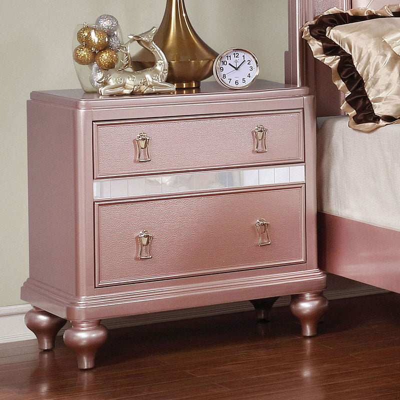 Avior Rose Gold  Nightstand