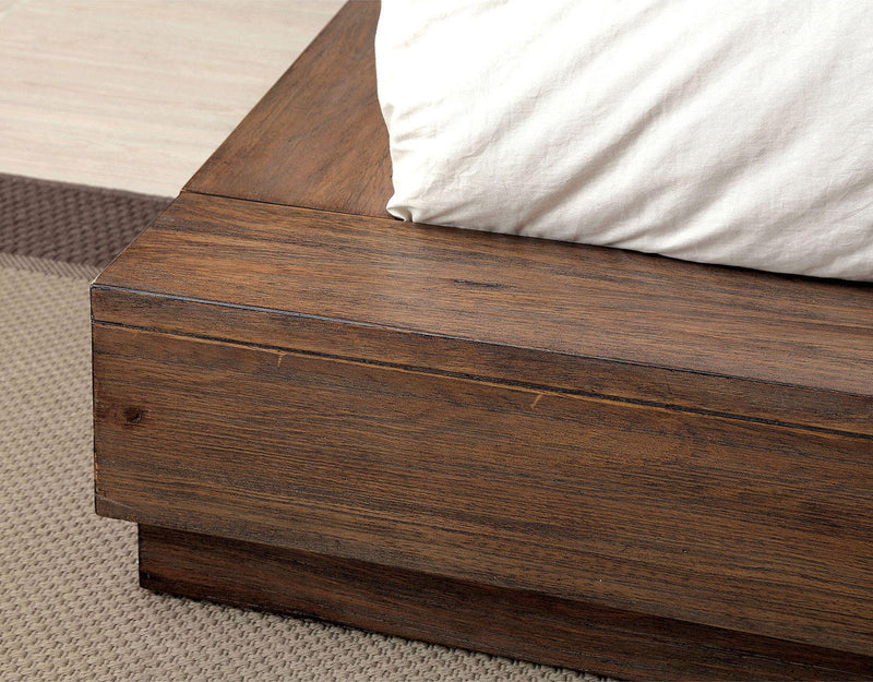 Coimbra Rustic Natural California King Bed