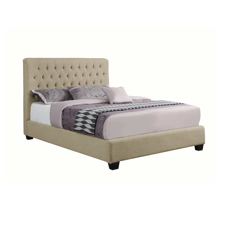 Chloe - Oatmeal - Eastern King Bed - Ornate Home